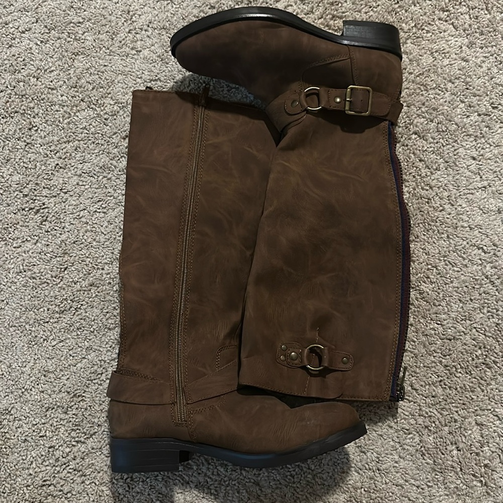 Knee high boots